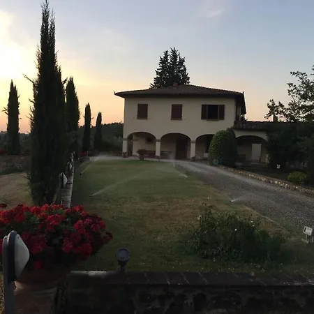 Il Poggiolino - Tuscan Located In Chianti's Hills Villa